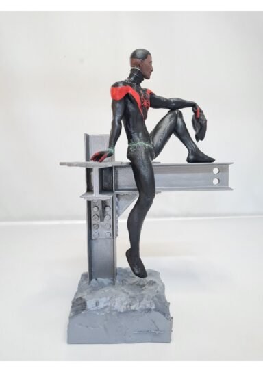 PT3D000017-Örümcek Adam(MİLES MORALES) Figürü (28 CM)