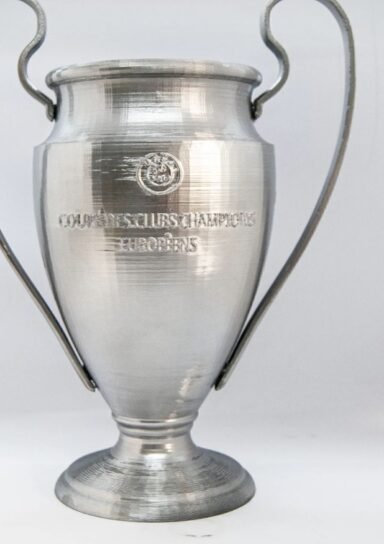 aasdddffff444f5465XXX-Uefa Şampiyonlar Ligi Kupası Kaliteli Metalik Kaplama 25 Cm oyuncak figürlik Dekoratif Kupa