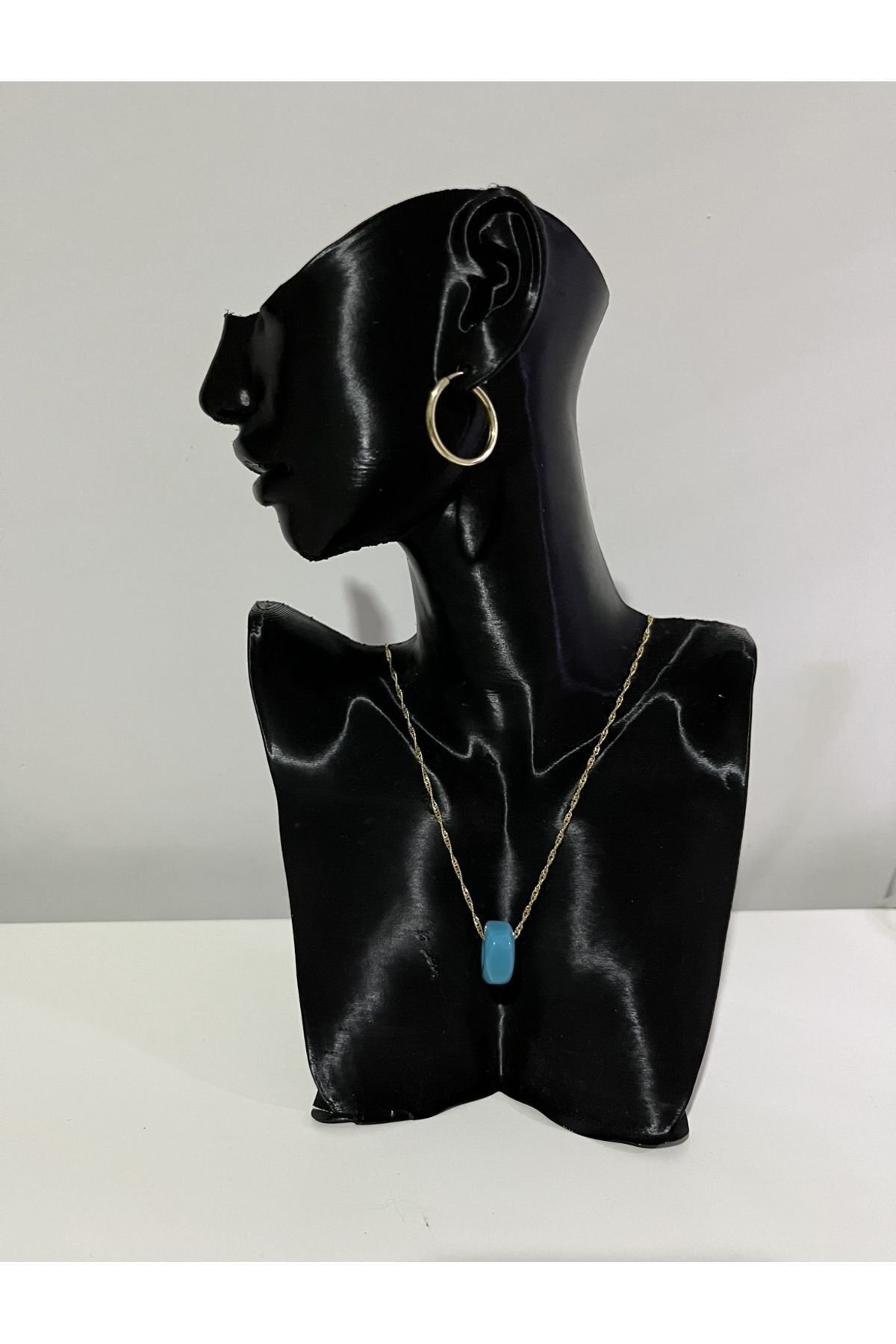 Altın ve Gümüş Kolye Küpe Takı Standı Mağazalara ve Evlere Özel - Görsel 2