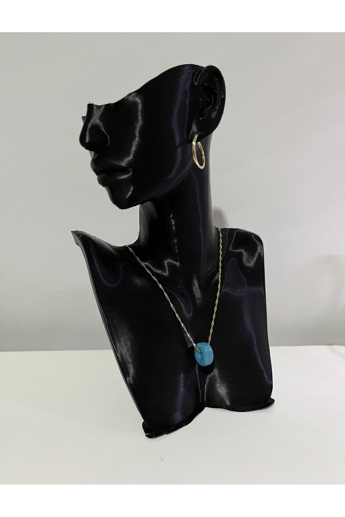 Altın ve Gümüş Kolye Küpe Takı Standı Mağazalara ve Evlere Özel - Görsel 3