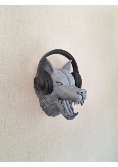 KURTDUVAR-Kulaklık Standı Duvara Monte - Kurt