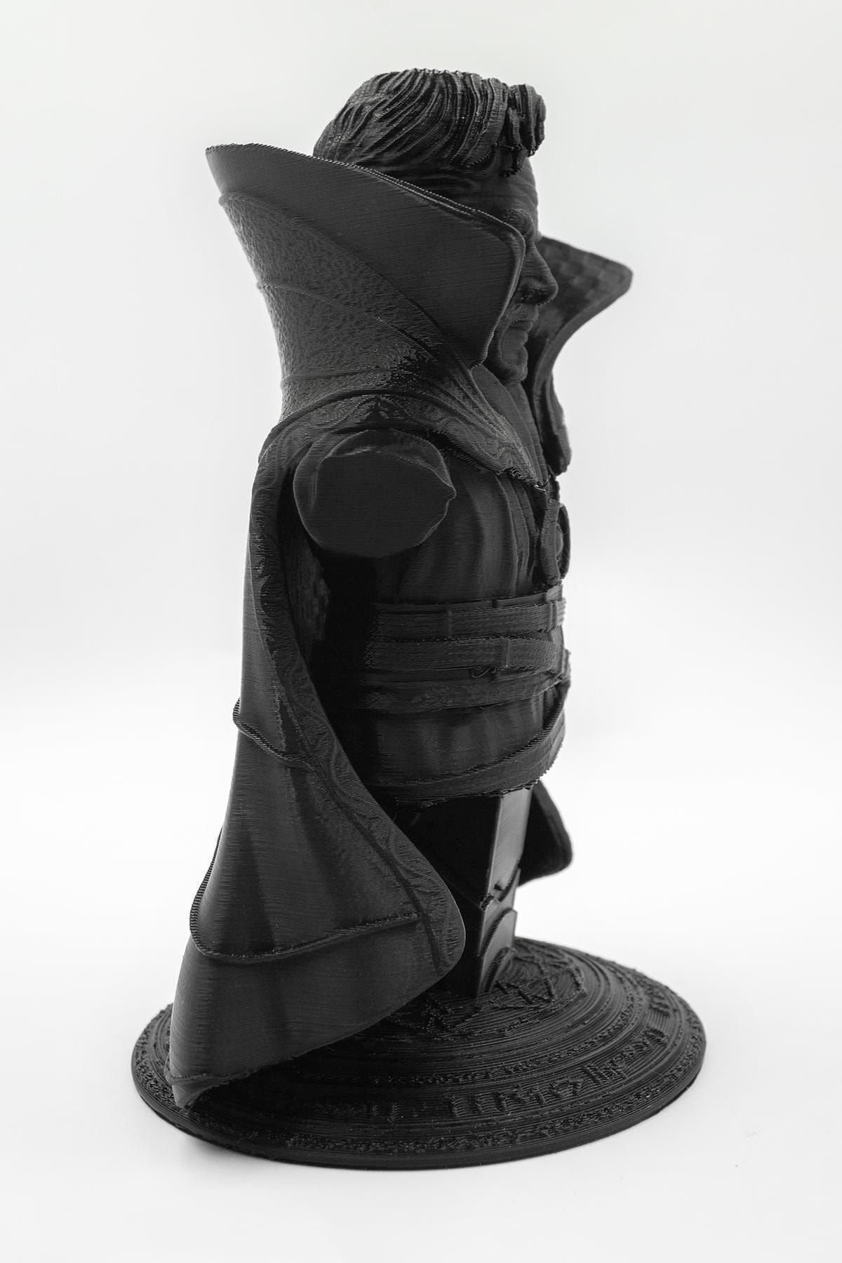 Marvel Evreninin Büyülü Kahramanı Dr. Strange 3D Baskı Büstü 20 cm - Görsel 4