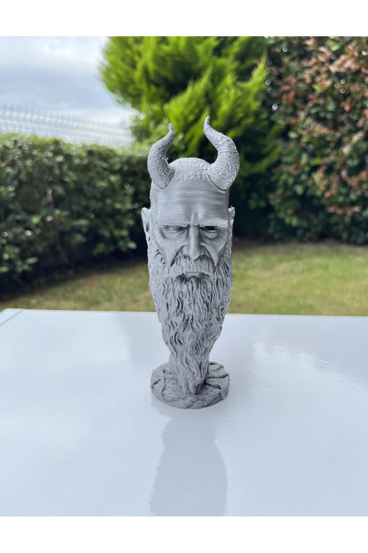 TYBQNBV5NW8TBP7A11-God of War Mimir Biblosu 17Cm Ordinal Renk