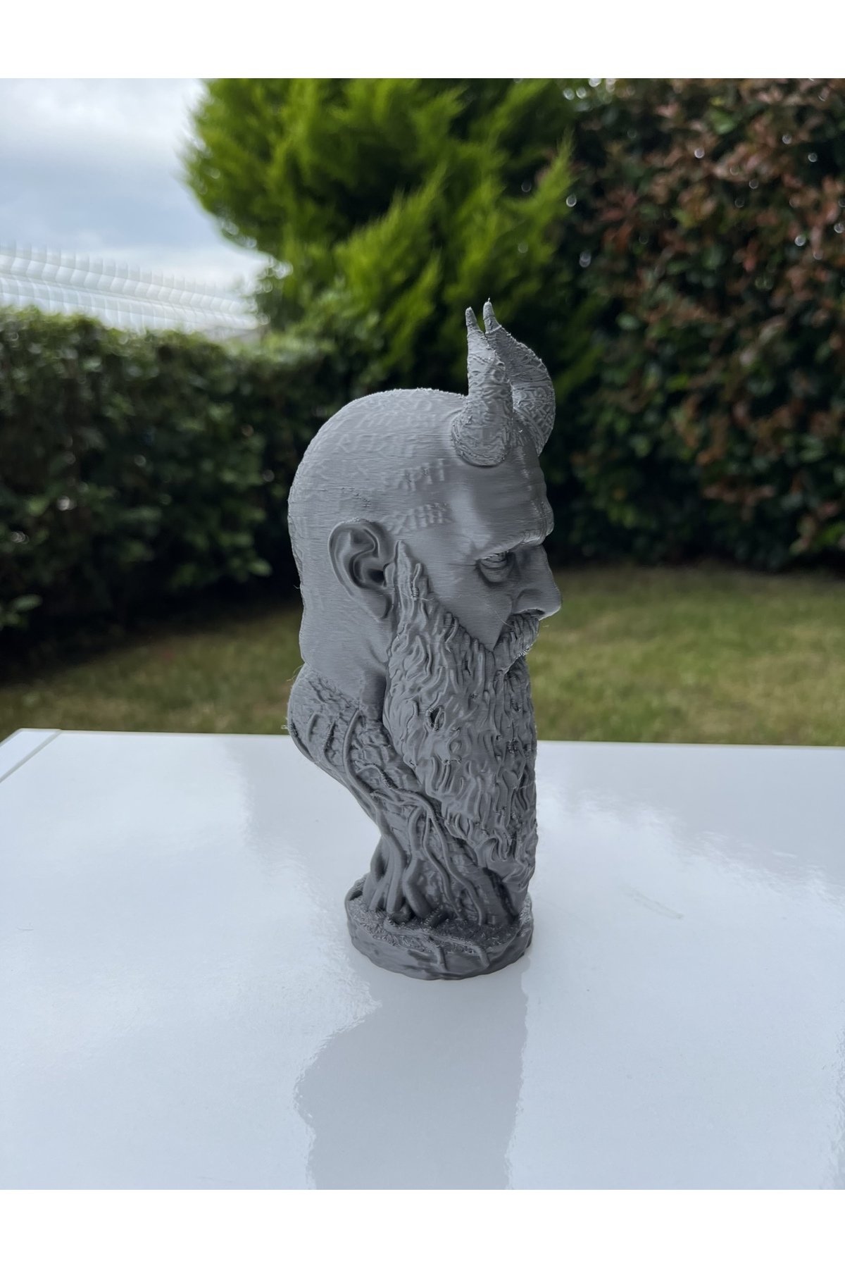 God of War Mimir Biblosu 17Cm Ordinal Renk - Görsel 2
