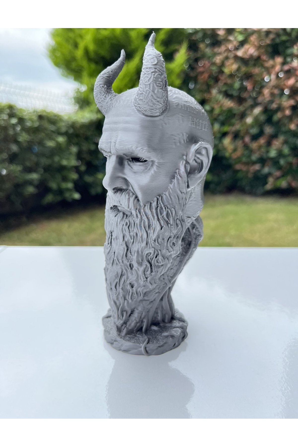 God of War Mimir Biblosu 17Cm Ordinal Renk - Görsel 3