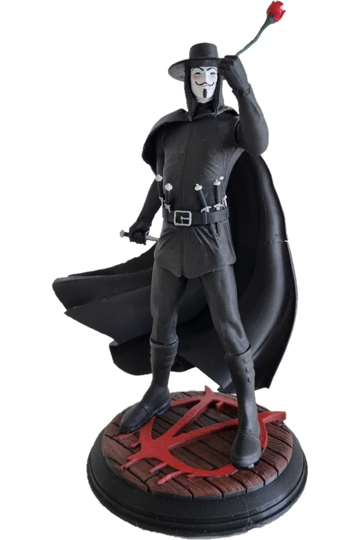 plasteel-vandetta-V For Vandetta/ Figür / Yükseklik 28 Cm