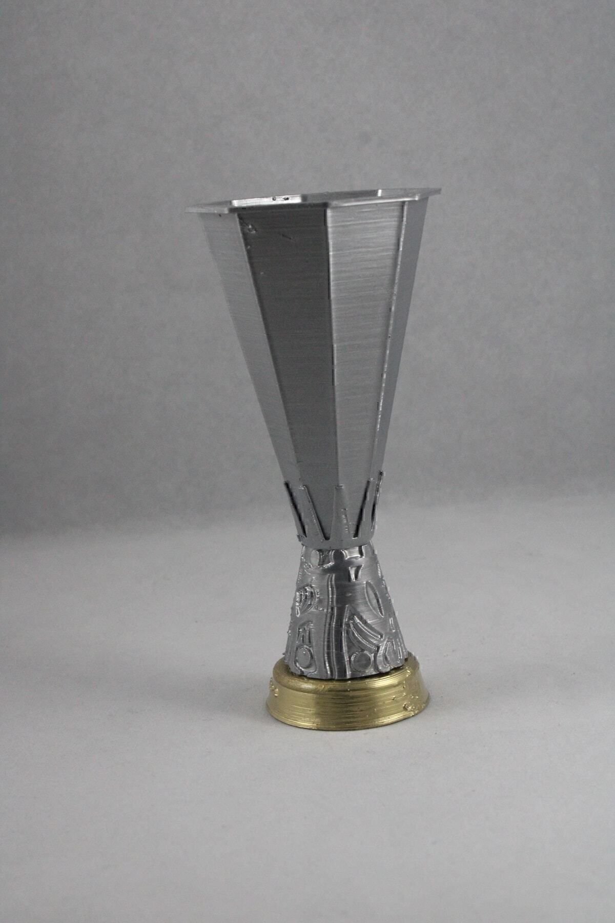 UEFA AVRUPA LİGİ KUPASI MAKETİ 20 CM BİREBİR HEDİYELİK - Görsel 2