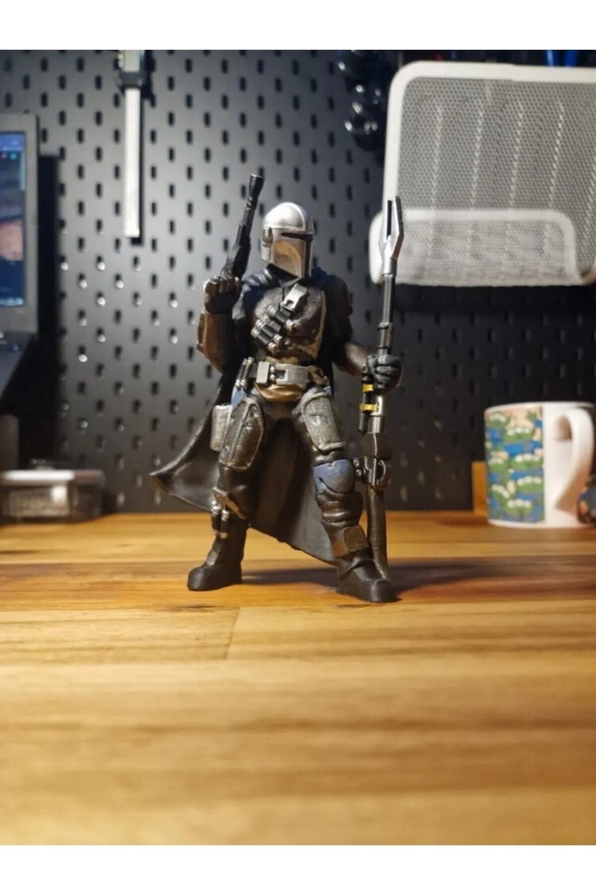 YSPCRFT1053250335-The Mandalorian Boyalı Figür 15 Cm