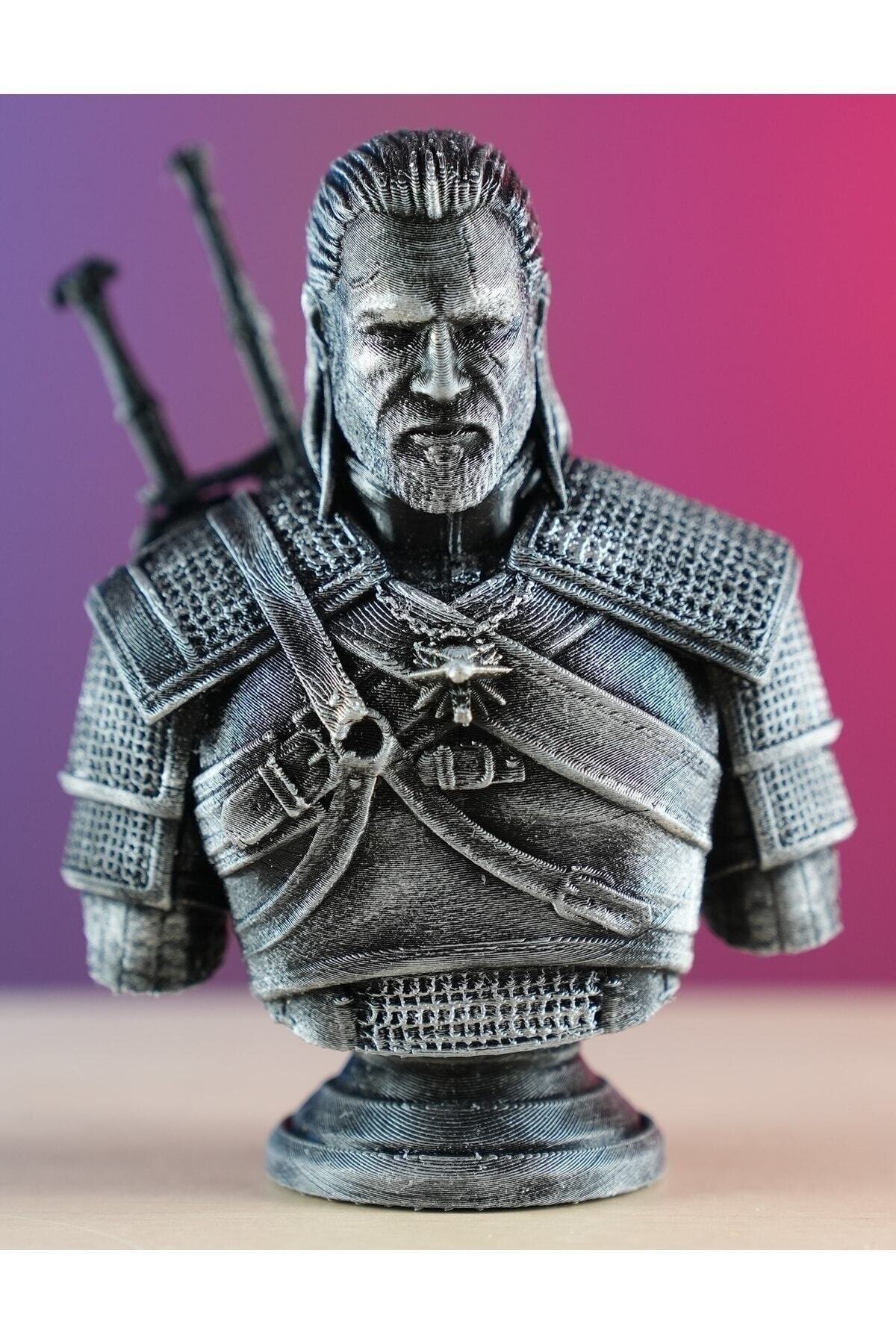 YSPCRFT1053250357-The Witcher - Geralt Of Rivia Figür / Büst 10 Cm