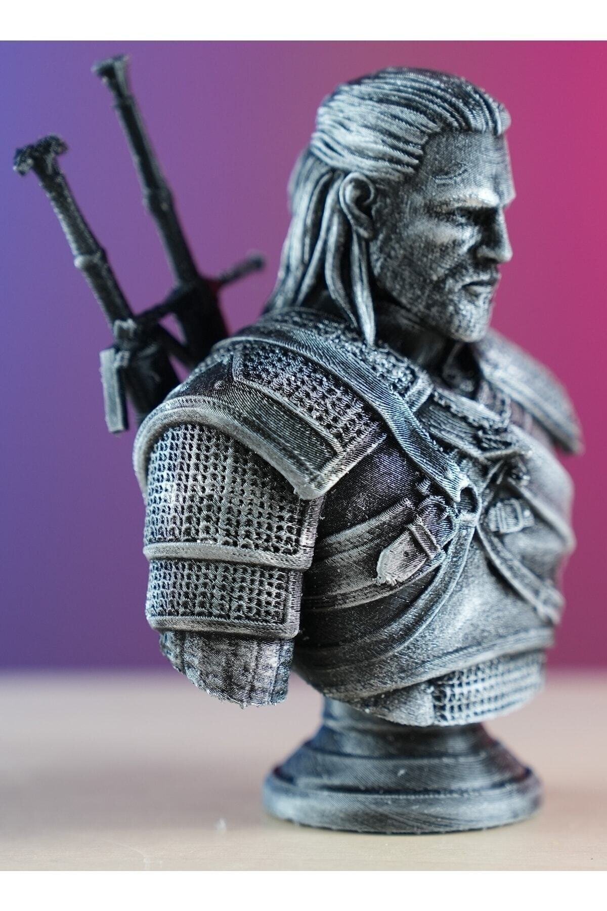 The Witcher - Geralt Of Rivia Figür / Büst 10 Cm - Görsel 2