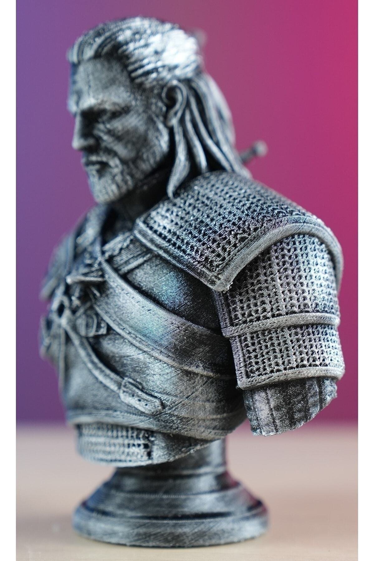 The Witcher - Geralt Of Rivia Figür / Büst 10 Cm - Görsel 3