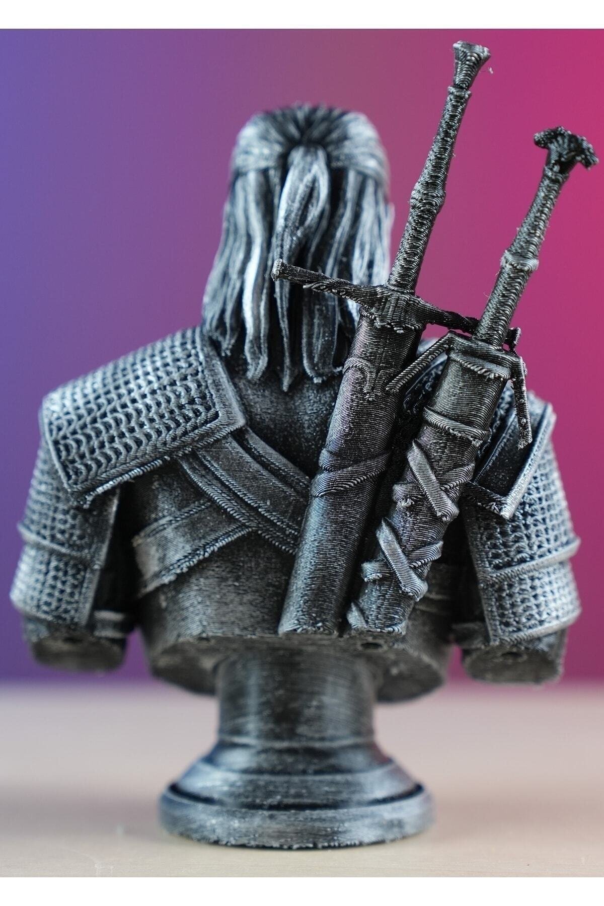 The Witcher - Geralt Of Rivia Figür / Büst 10 Cm - Görsel 4