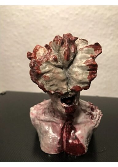 YSPCRFT1053270402-The Last Of Us Clicker Figür / Büst / 15 Cm