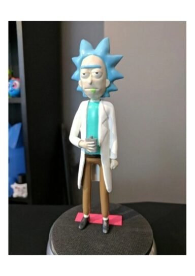 YSPCRFT1053270616-Rick And Morty Ricki Sanchez Boyalı Büst / Figür / Biblo 20 Cm (BÜYÜK BOY)