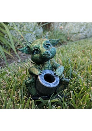 TRNSYCSPD002696-Bebek Ejderha Kalemlik 10 Cm