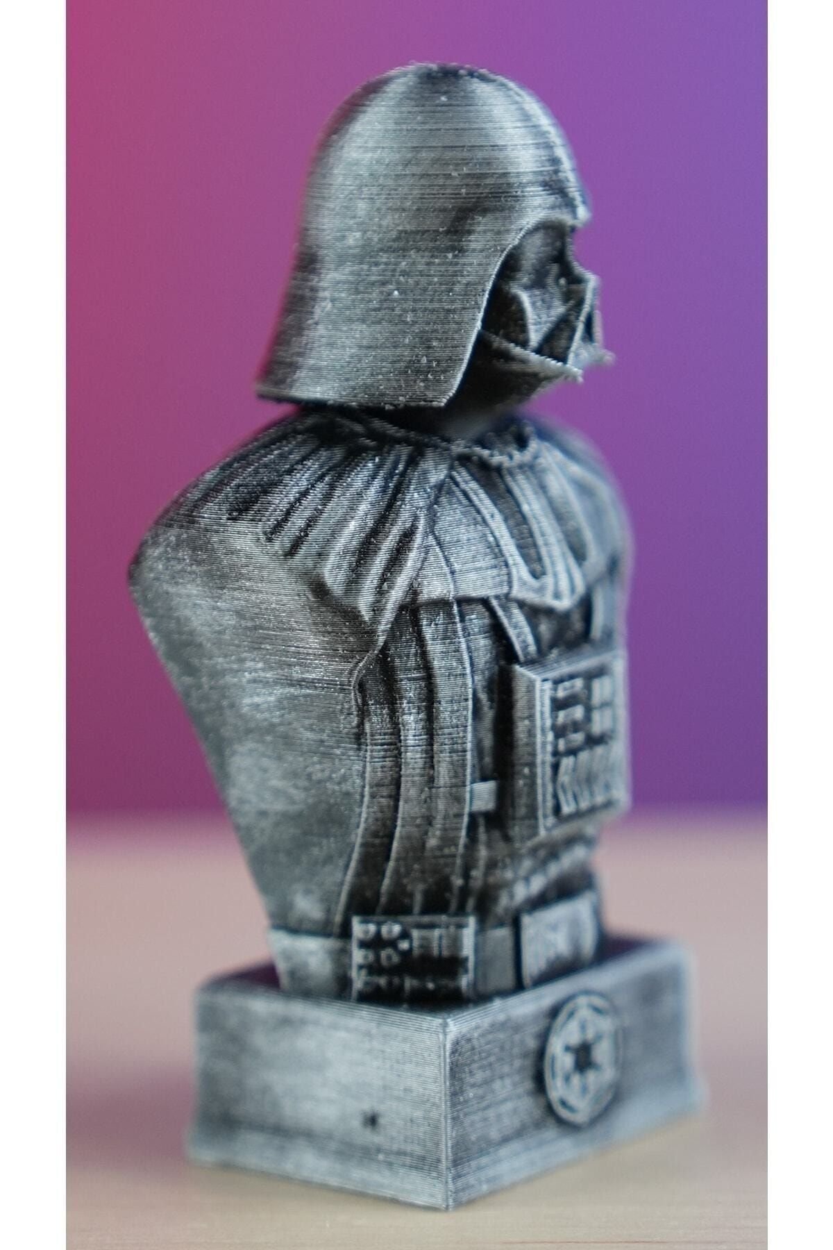Darth Vader Star Wars Boyalı Büst Figür 13 Cm - Görsel 2