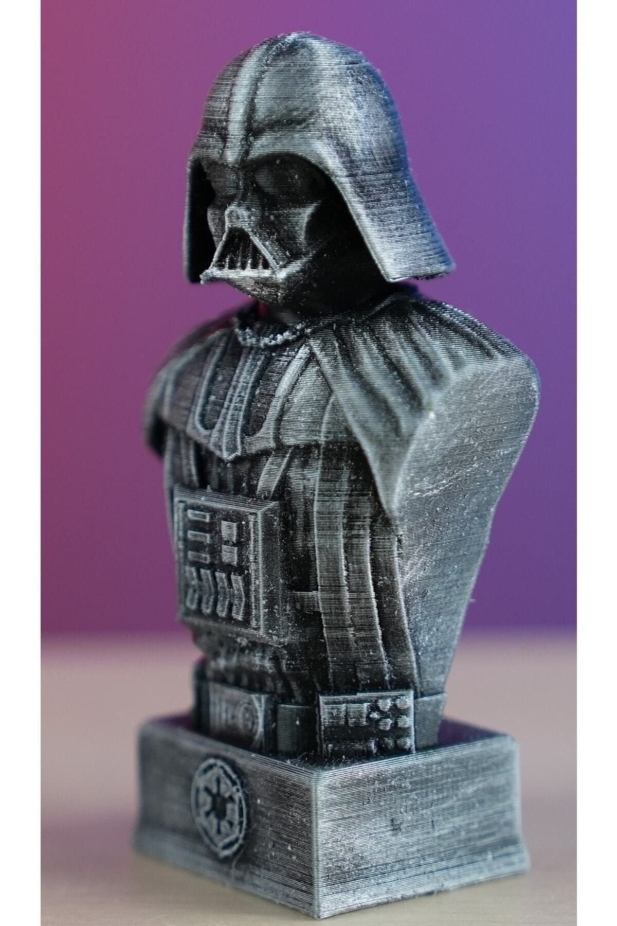 Darth Vader Star Wars Boyalı Büst Figür 13 Cm - Görsel 3