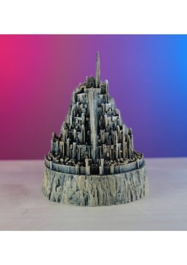 YSPCRFT1053250316-Yüzüklerin Efendisi - Minas Tirith Boyalı Figürü / Büst -biblo 16 Cm