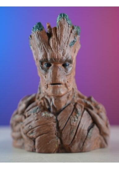 YSPCRFT1053250286-Groot Boyalı Büstü / Figür