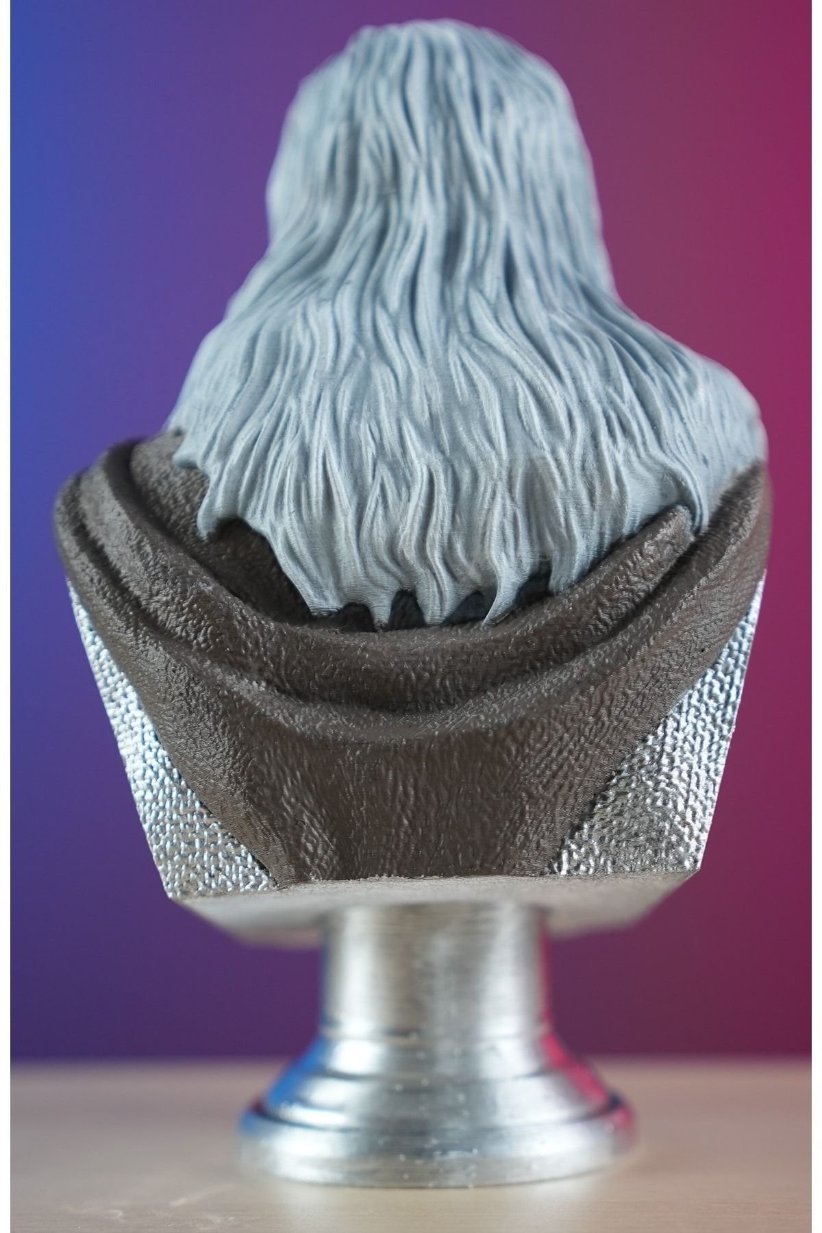 Gandalf Boyalı Büst / Figür Yüzüklerin Efendisi Lotr 19 Cm ( Büyük Boy) - Görsel 4