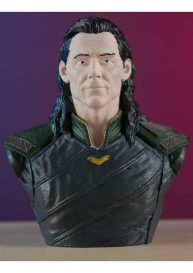 YSPCRFT1053250272-Loki Boyalı Figür / Büst 15 Cm