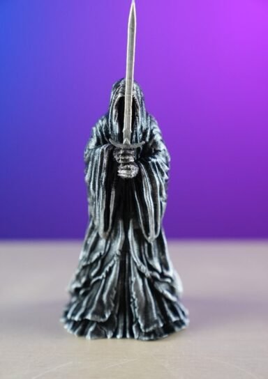 YSPCRFT1053250250-Gölgeli Nazgul Yüzüklerin Efendisi - Lotr Lord Of The Rings Nazgul Heykel Figür 15 Cm