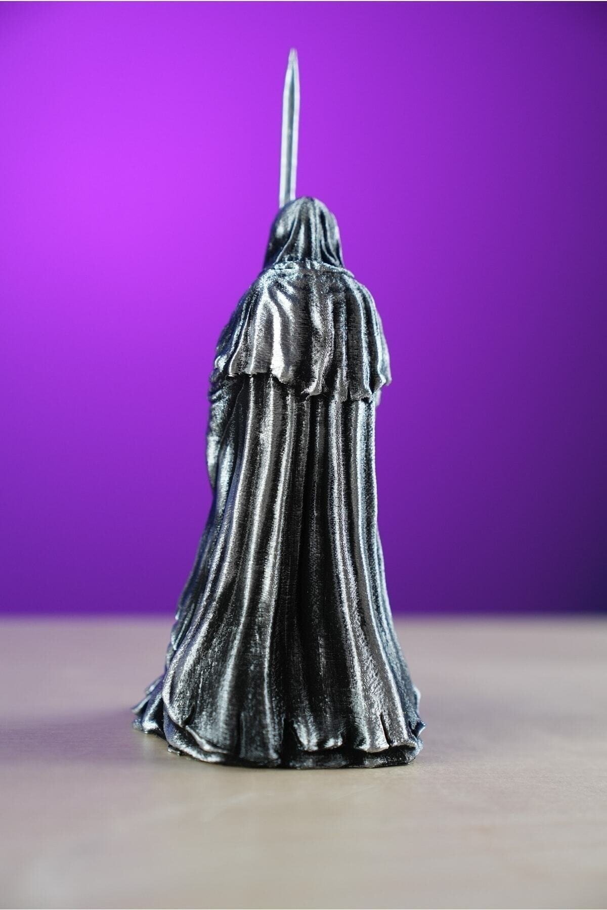 Gölgeli Nazgul Yüzüklerin Efendisi - Lotr Lord Of The Rings Nazgul Heykel Figür 15 Cm - Görsel 3