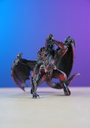 YSPCRFT1053250262-Yüzüklerin Efendisi Balrog Lotr Boyalı Figür 13 Cm