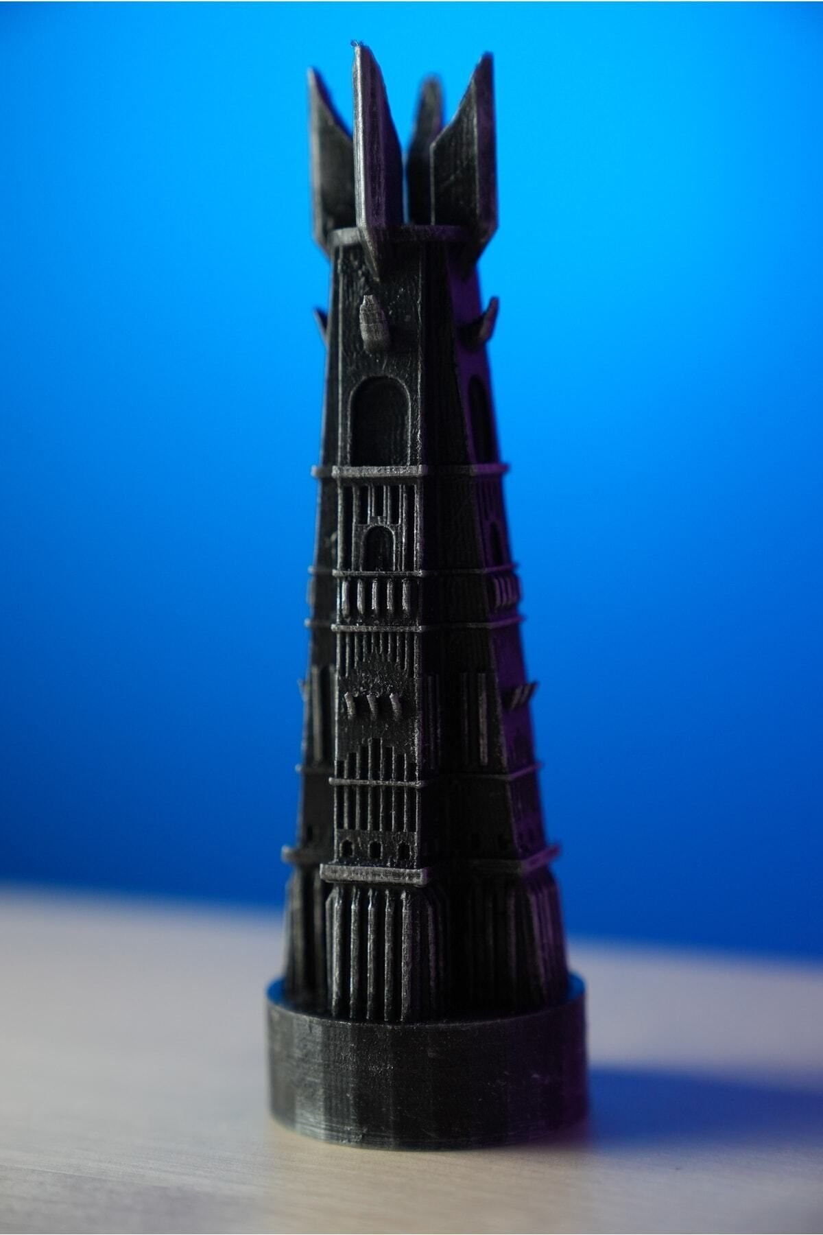 YSPCRFT1053250254-Yüzüklerin Efendisi / Orthanc Tower / Kulesi - Lord Of The Rings 13 cm