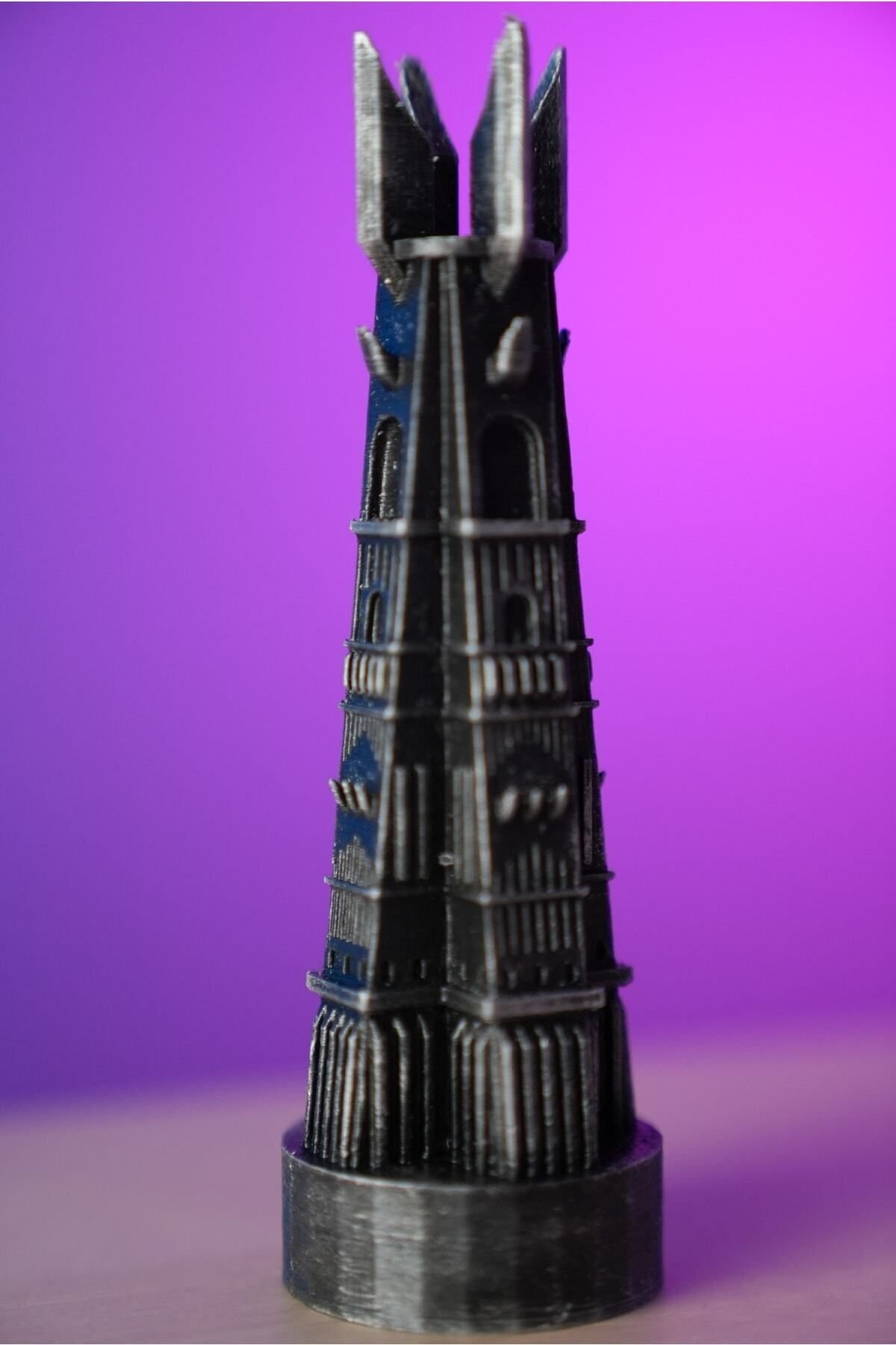 Yüzüklerin Efendisi / Orthanc Tower / Kulesi - Lord Of The Rings 13 cm - Görsel 2