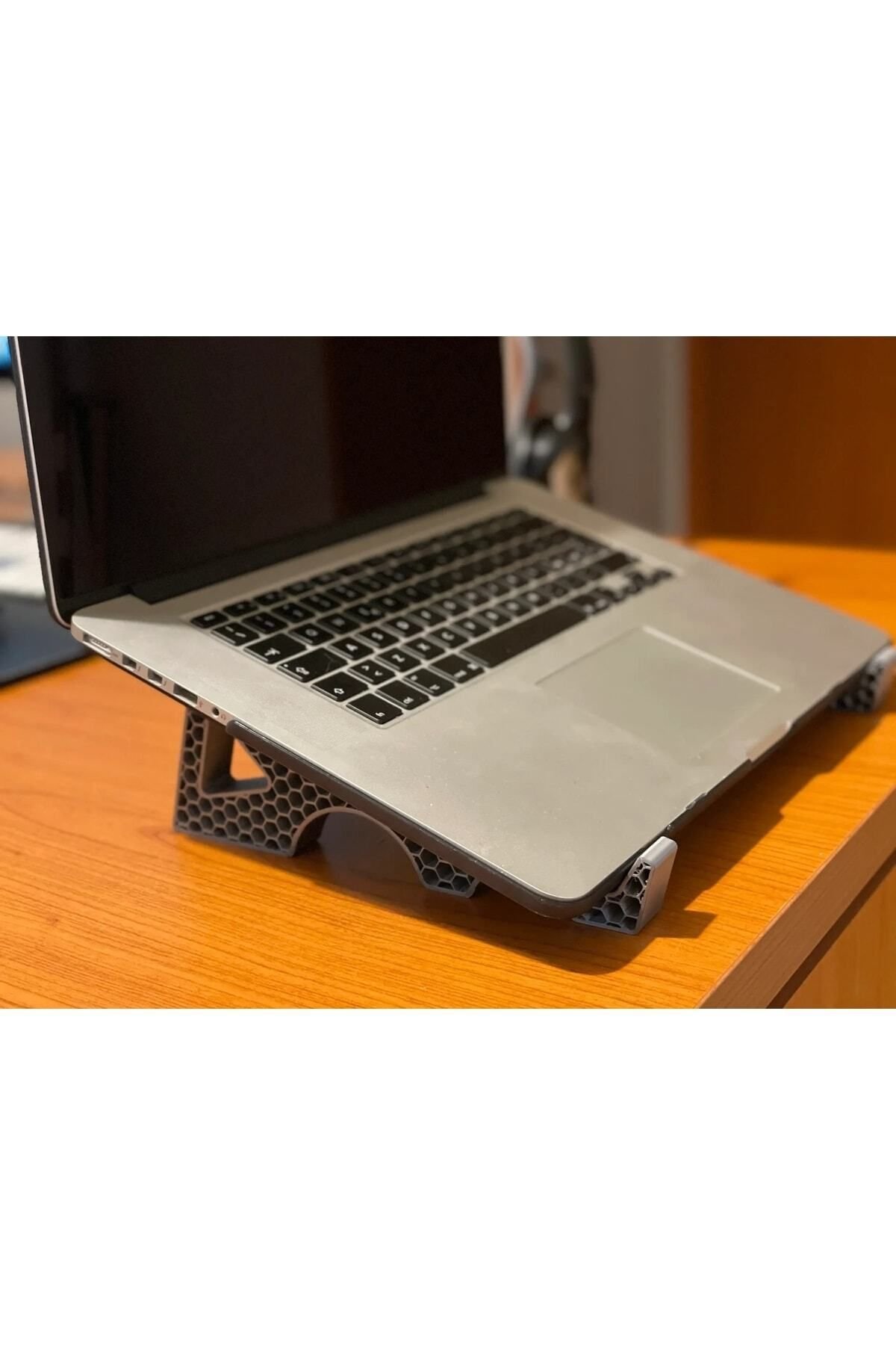 Laptop Yükseltici Stand Dizüstü Leptop Macbook & Notebook Tamamen Taşınabilir - Görsel 5