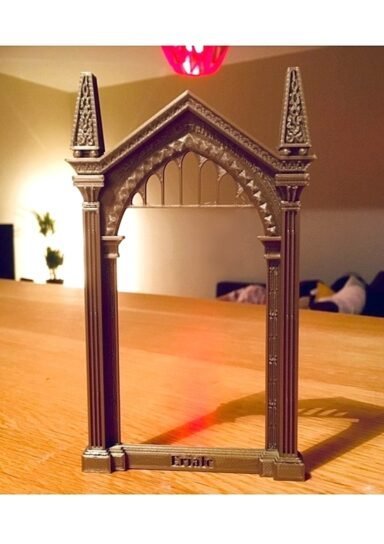 TRNSYCSHDK23-Harry Potter Kelid Aynası Mirror Of Erised Felsefe Taşı Büyük Boy