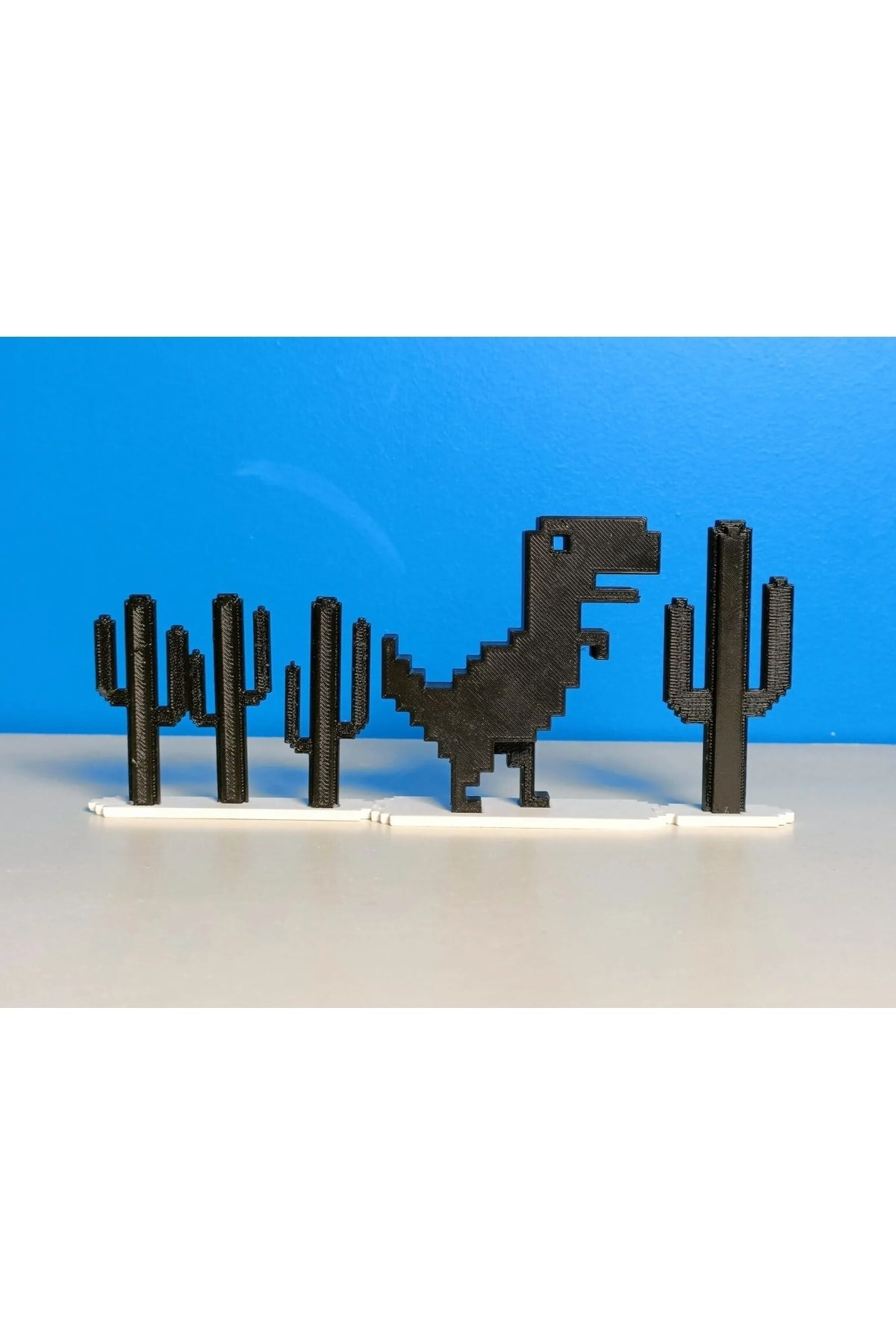 TRNSYCHS116993-Chrome Dino Figür