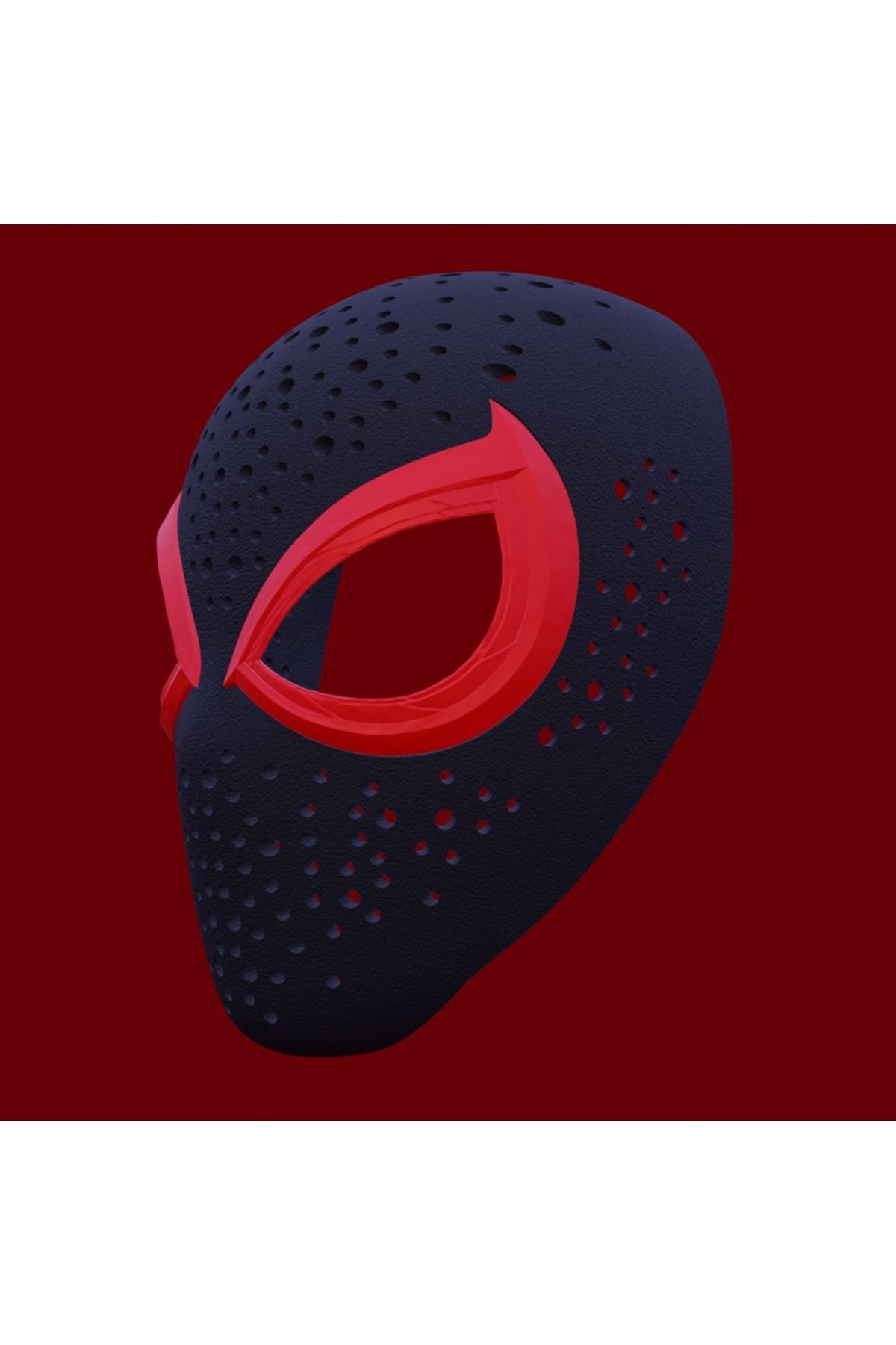 KLX913QHXJS-SPİDER-MAN MİLES MORALES MASKESİ