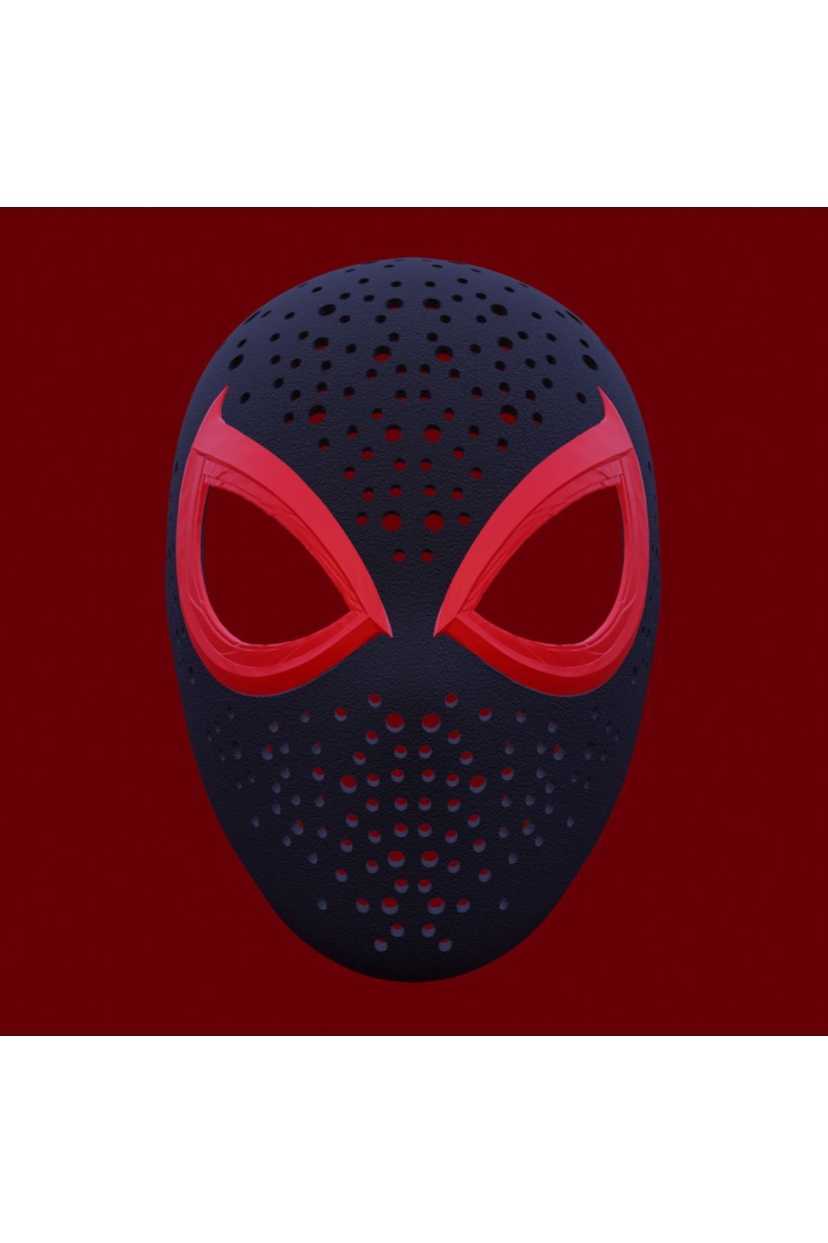 SPİDER-MAN MİLES MORALES MASKESİ - Görsel 2