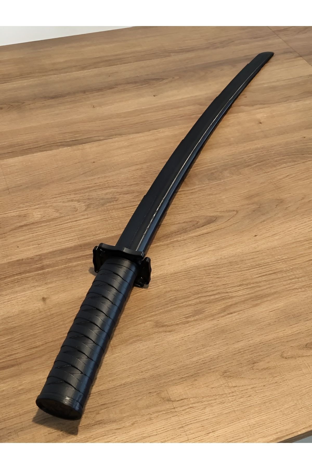 TYB96HL01RNS0DIO76-Katlanabilir Katana Sağlam Plastik katlanan katana açılıp kapanabilen katana Siyah