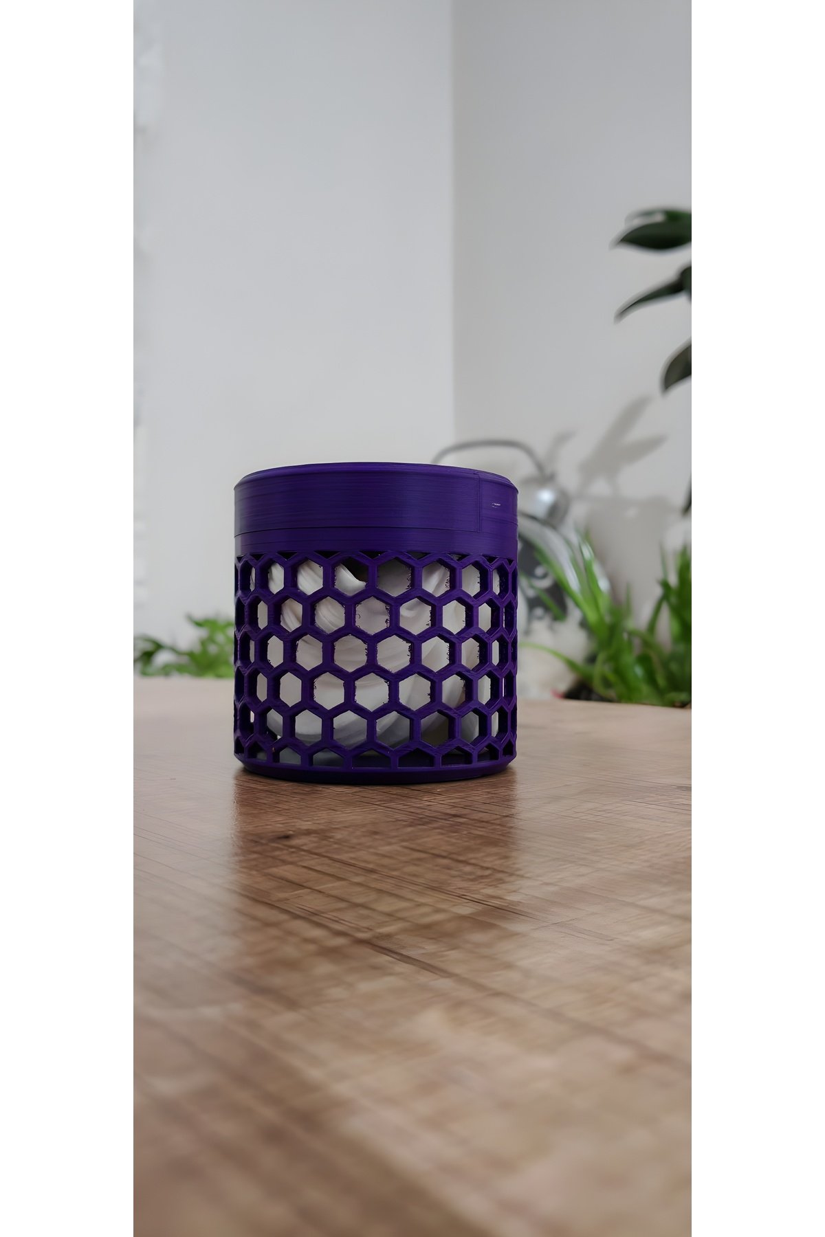 Dekoratif Kulak Pamuğu & Pamuk & Makyaj Pamuğu Saklama Kutusu ( Her renge özel üretim ) - Görsel 3