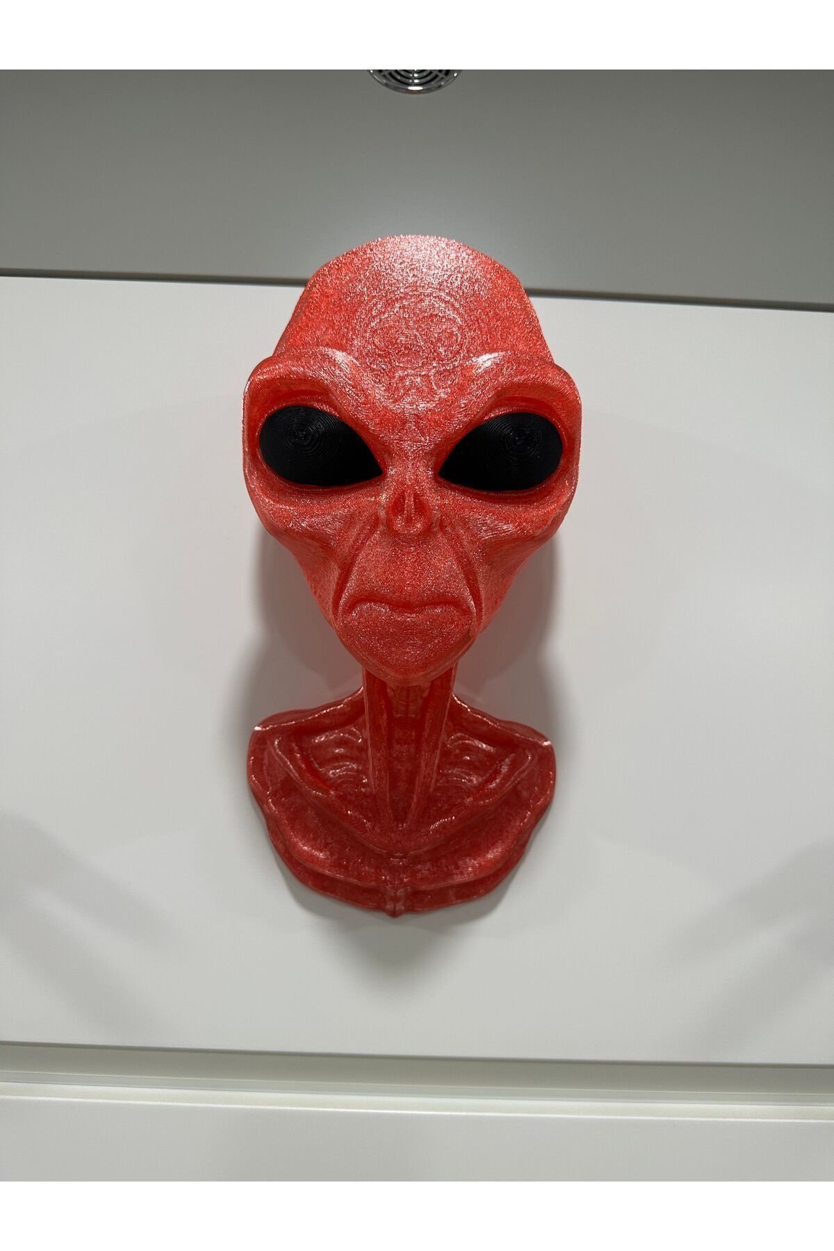 Bilgisayar Kulaklık Standı Alien Uzaylı Duvar Dekorasyonu - Görsel 4