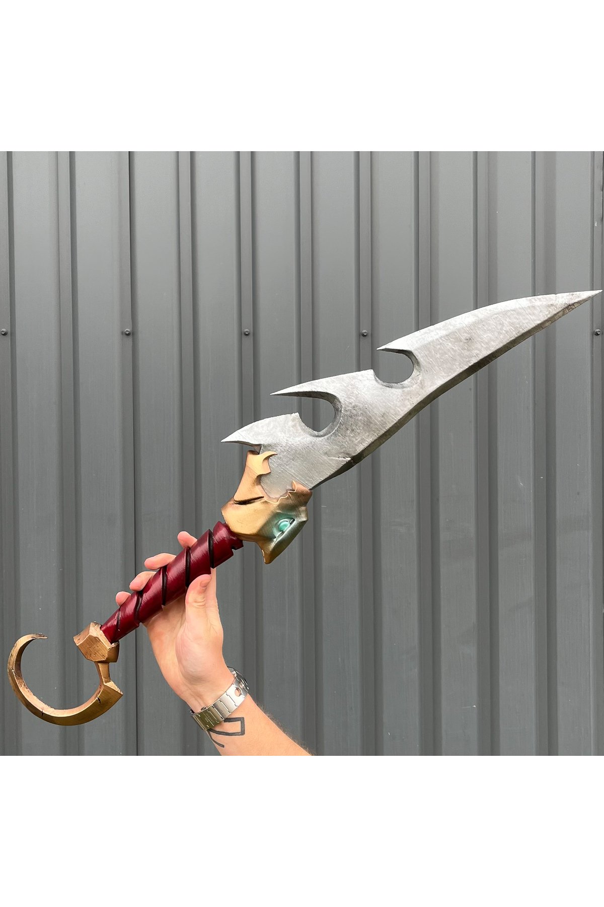 Pyke Hançer League Of Legend (70CM BÜYÜK BOY) | Pyke Dagger League Of Legend Figür - Görsel 3