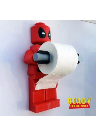 YXH9214HWJXS-Deadpool Tuvalet Kağıdı Tutucu