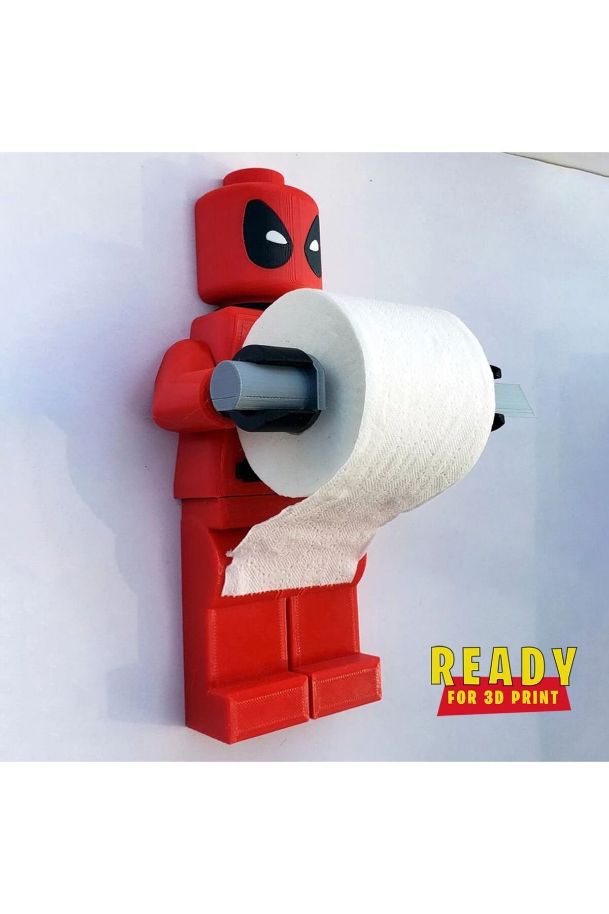 YXH9214HWJXS-Deadpool Tuvalet Kağıdı Tutucu