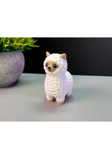 LNX9182QYXHS-Minecraft-tatlı Lama Figür 15cm