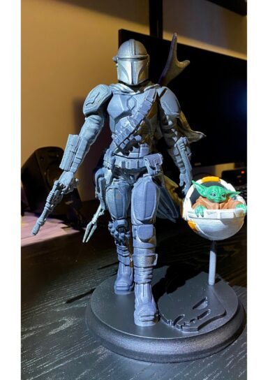 LNX9201WYHNS-The Mandalorian Figür (30CM DEV BOY)