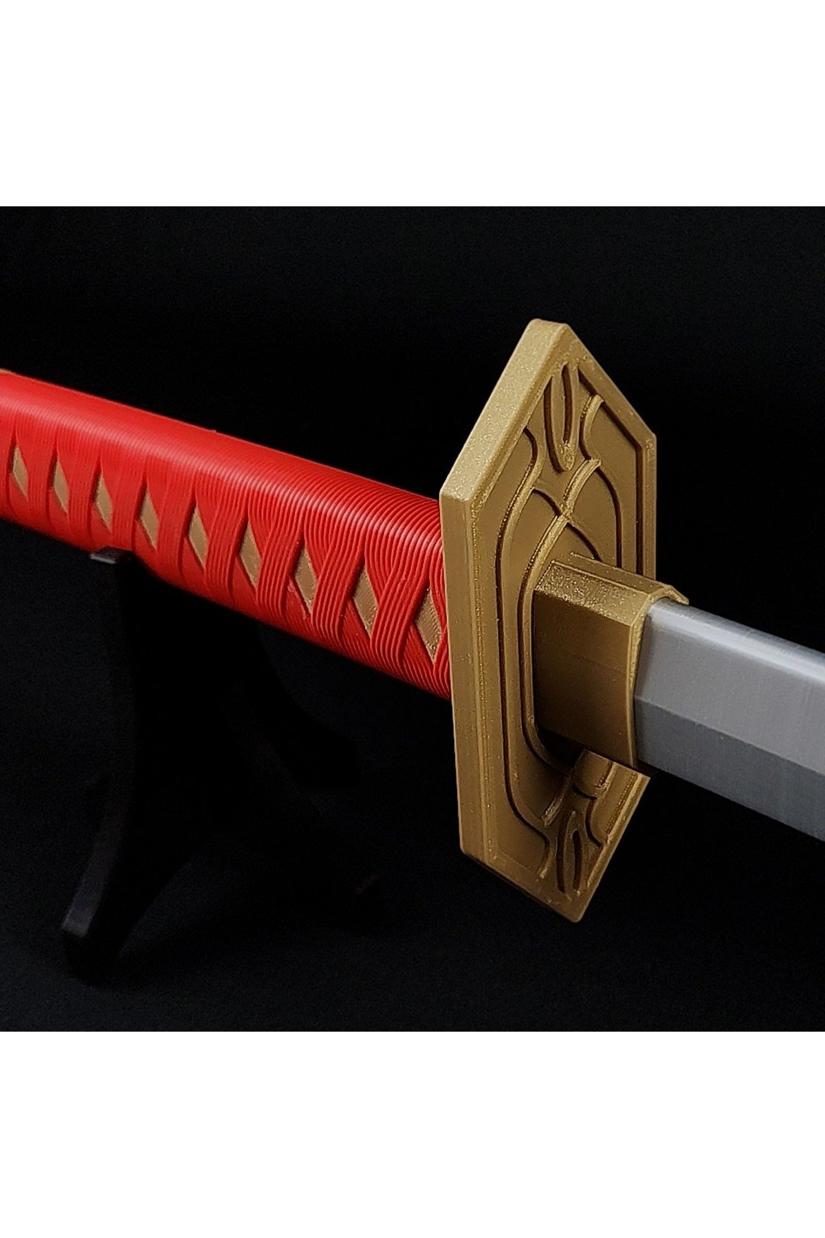 Engetsu İsshin Kurosaki Katlanabilir Katana Bleach Anime - Görsel 2