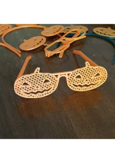 LNX8219QGSBZ-Balkabağı Gözlük Yılbaşı Özel