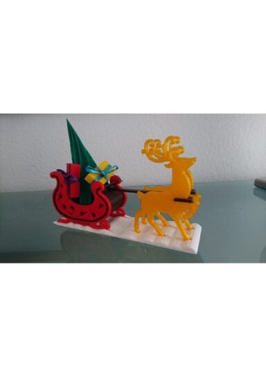 LNX0241WHXJS-Yılbaşı Geyikleri Yılbaşı Özel