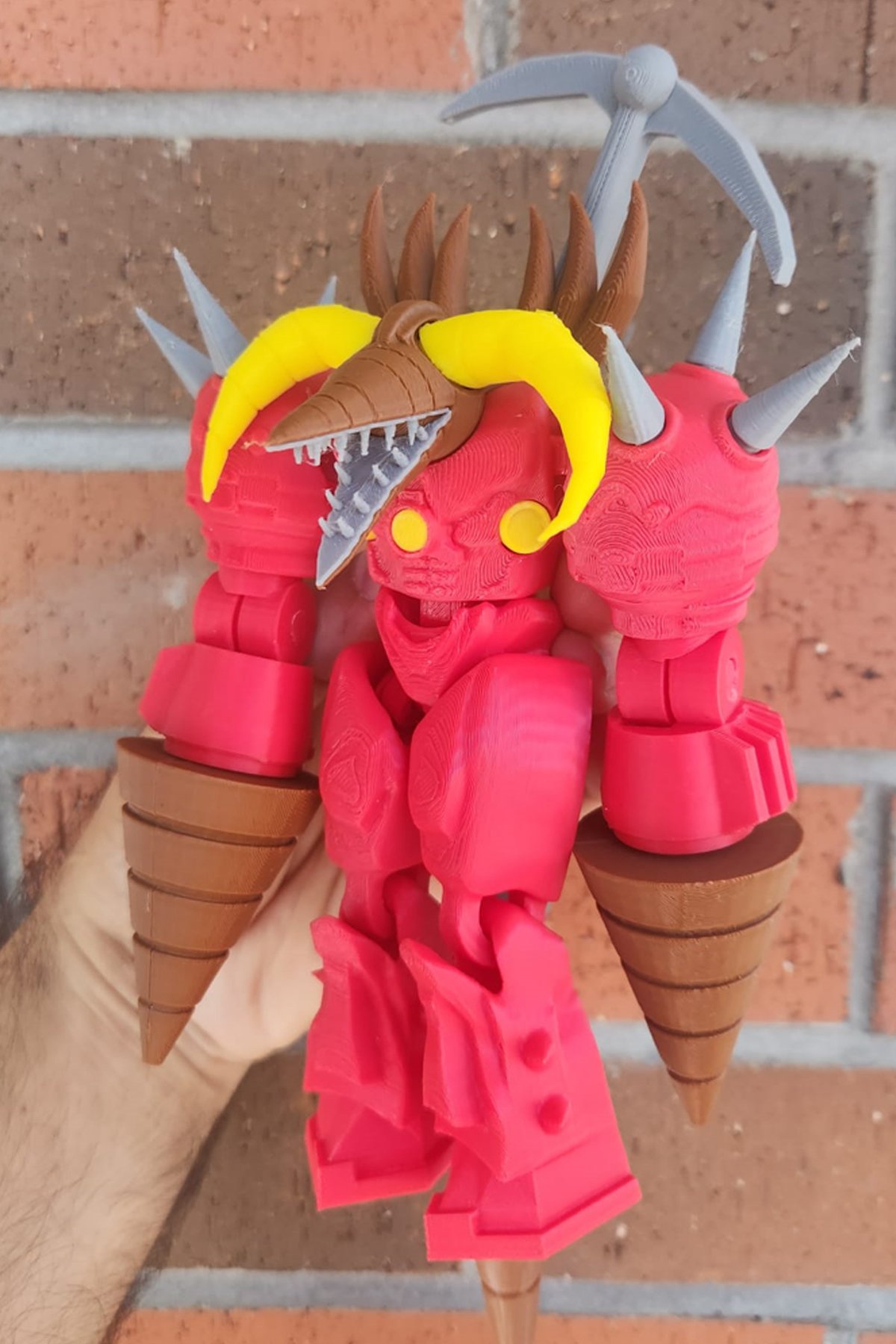 TYB22V9HF3KZ1GOF12-Skibidi Toilet Mega Titan Speakerman Multiverse Şibili Tuvalet Konuşmacı Adam 18cm