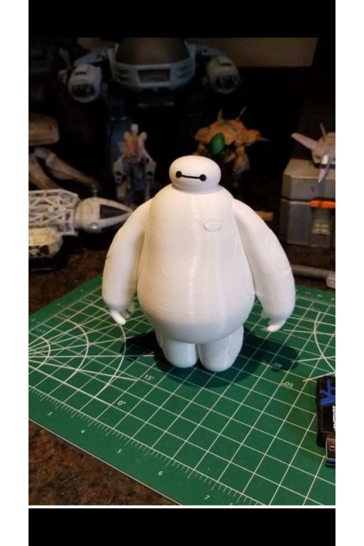 TYBKG45IAIQ0QHZC79-Baymax Figür 14CM Büyük Boy Figür Büst Biblo