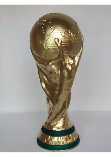 TYBWNLVDLZ943KP505-25 Cm Fifa Worldcup Fifa Dünya Kupası Büyük Boy Biblo Altın Renk