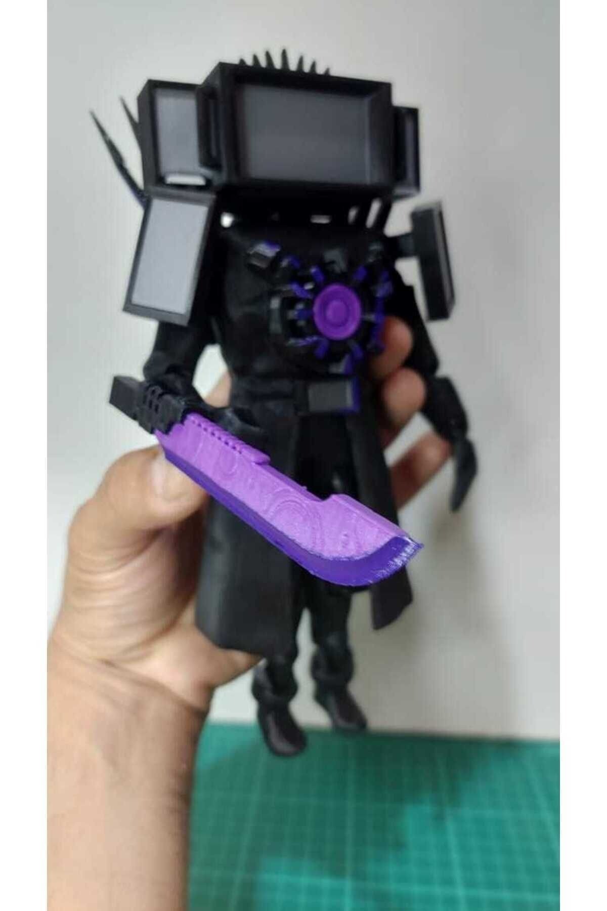 EMN108NAA2-SKIBIDI TOILET MEGA TITAN TVMAN UPGRADED ŞİBİLİ TUVALET MEGA TİTAN YENİ VERSİYON 17CM